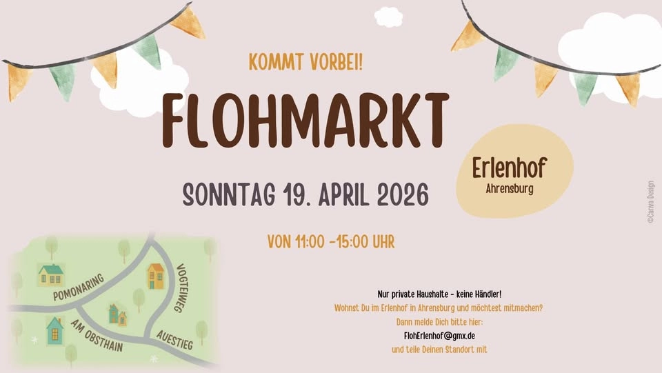Flohmarkt Ahrensburg - Erlenhof