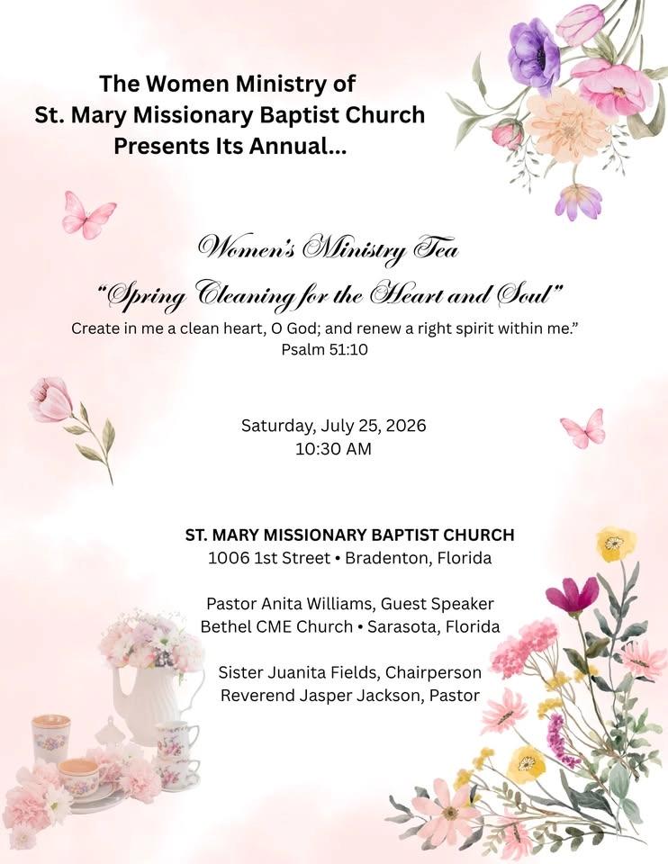 Women's Ministry Tea ☕️🌷