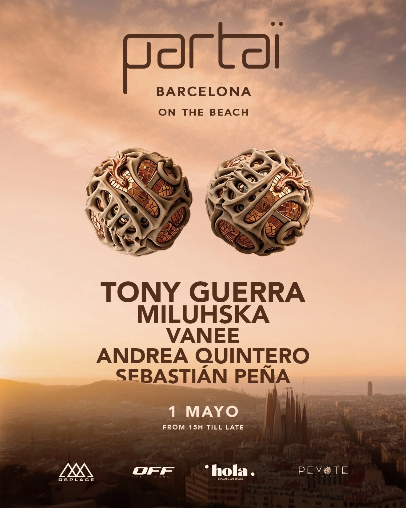 PARTAÏ on the beach