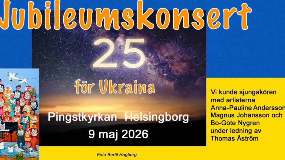 Insamlingskonsert för Ukraina