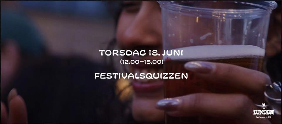 Free: Festivalsquizzen / Vind en Syd For Solen partout billet 2026