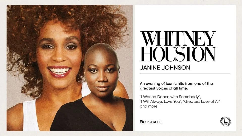Whitney Houston by Janine Johnson