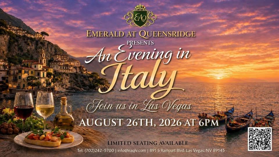 An Evening in Italy - Wine Dinner