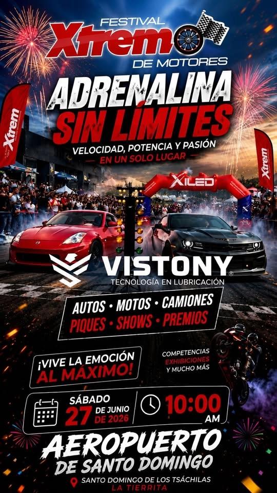 Festival Extremo de Motores “Adrenalina Sin Límites” 🚗🏍️💨