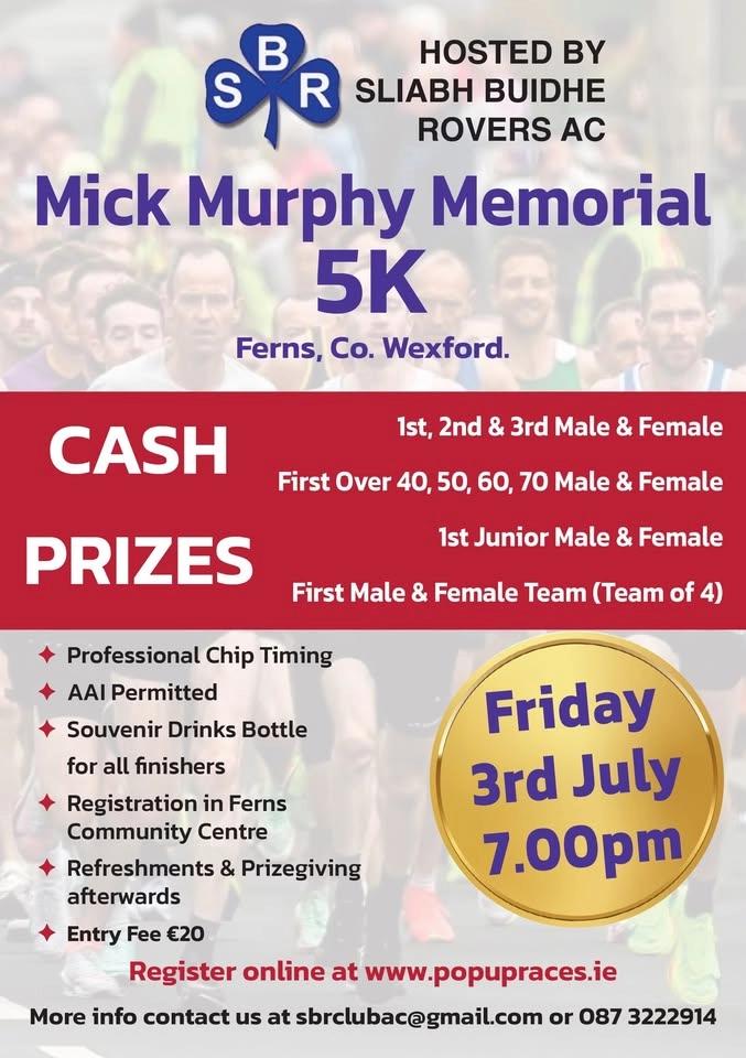 Mick Murphy Memorial 5k
