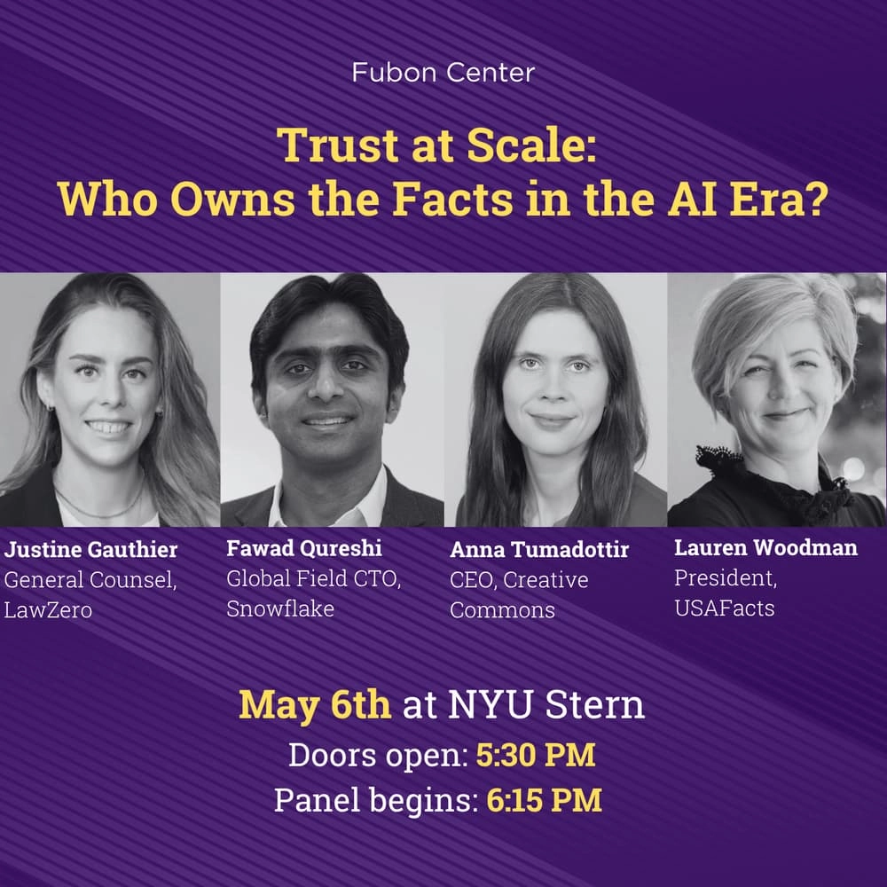 Trust at Scale: Who Owns the Facts in the AI Era?