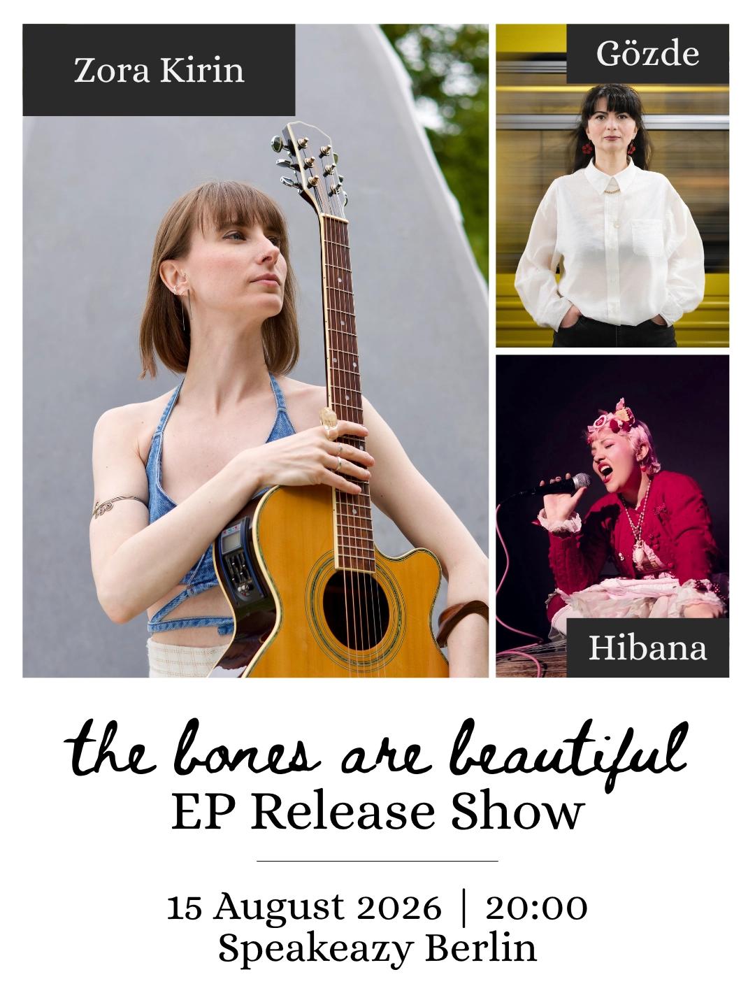 EP Release Party - Zora Kirin with Gözde and Hibana