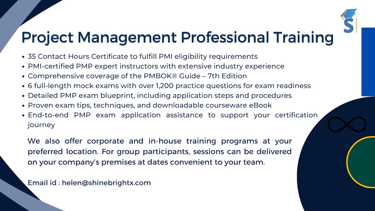 PMP Certification Bootcamp Training Course