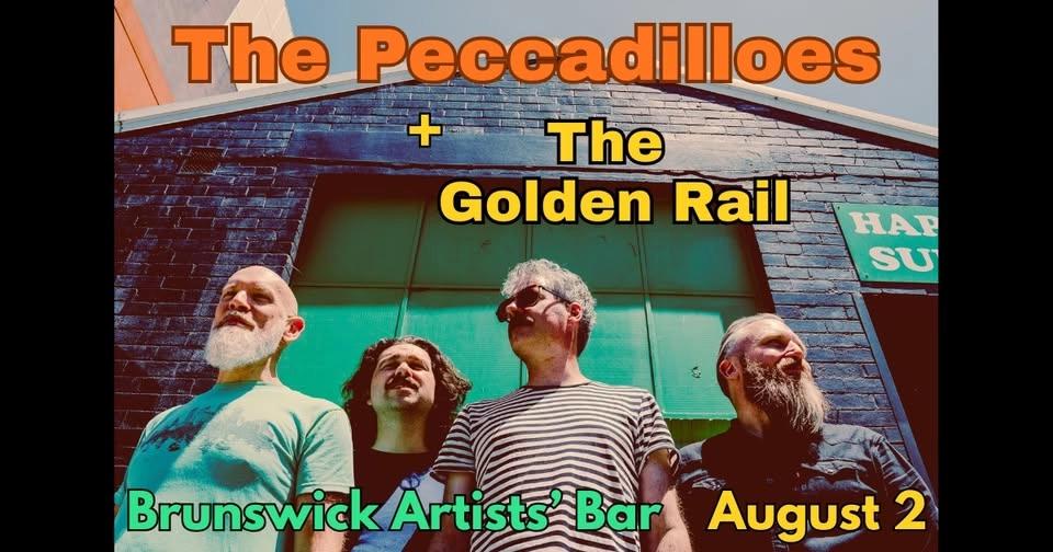 The Peccadilloes + The Golden Rail at Brunswick Artists' Bar