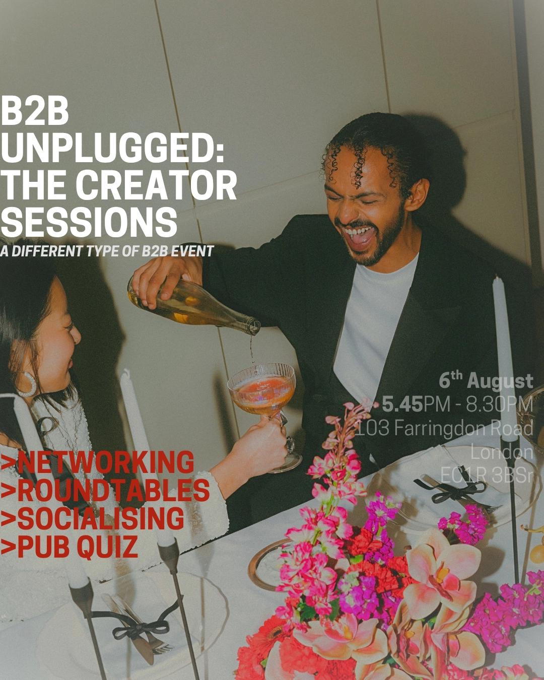 B2B Unplugged: The Creator Sessions