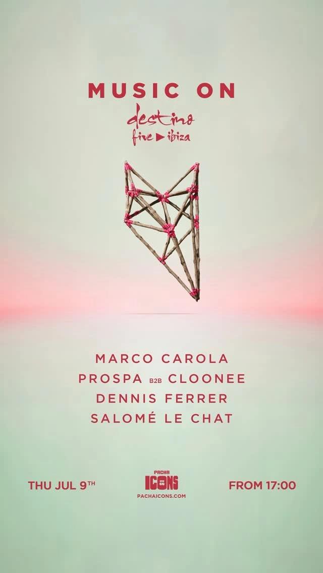 Music On at Destino Five Ibiza