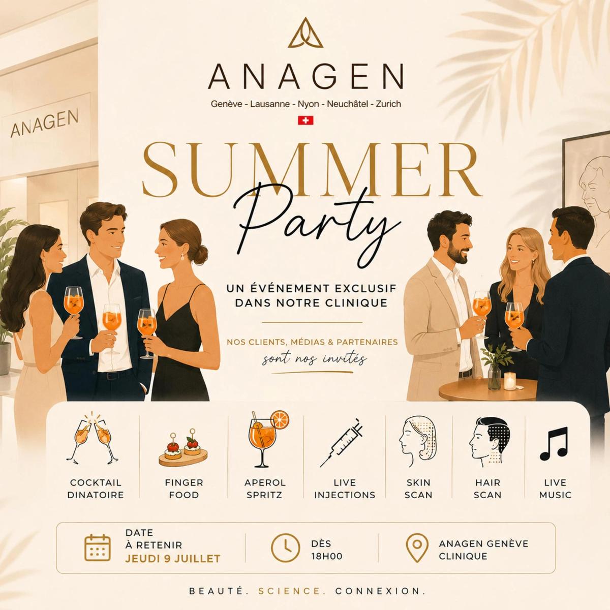 ANAGEN Summer Party ☀️🍸