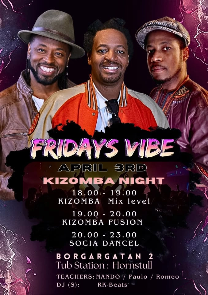 Fridays Vibe Afro House, Amapiano, Kizomba & Social Dance
