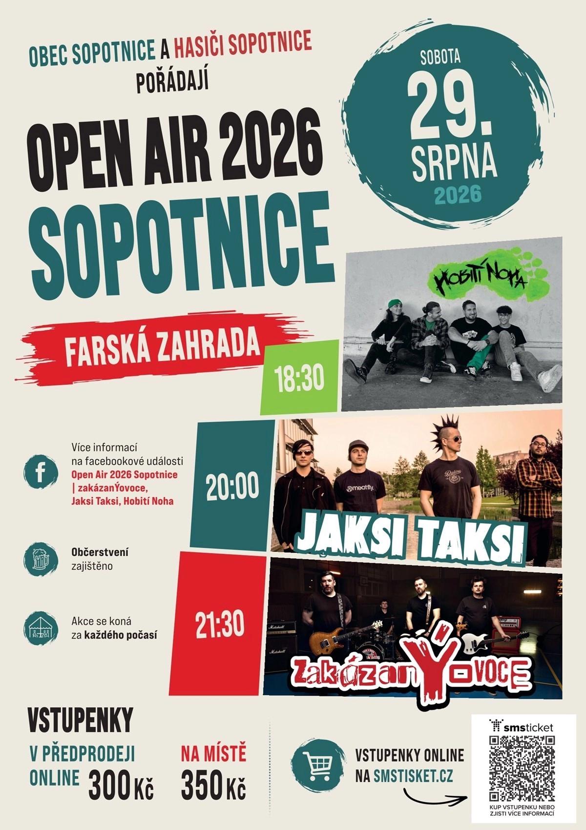 OPEN AIR 2026 SOPOTNICE