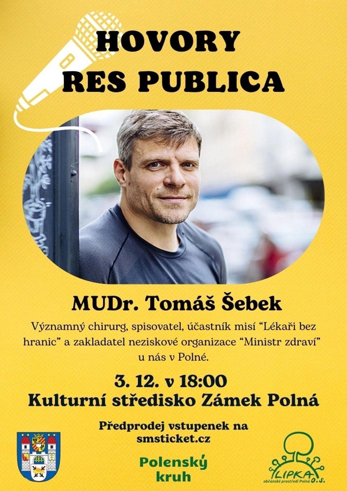 HOVORY RES PUBLICA MUDr. Tomáš Šebek