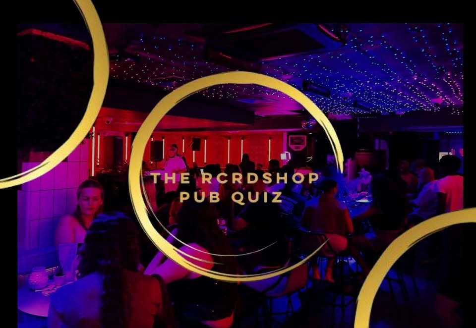RCRDSHOP R&B/HIP-HOP PUB QUIZ