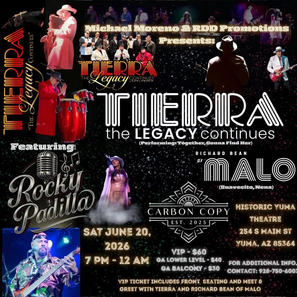 TIERRA (The Legacy Continues) HISTORIC YUMA THEATER