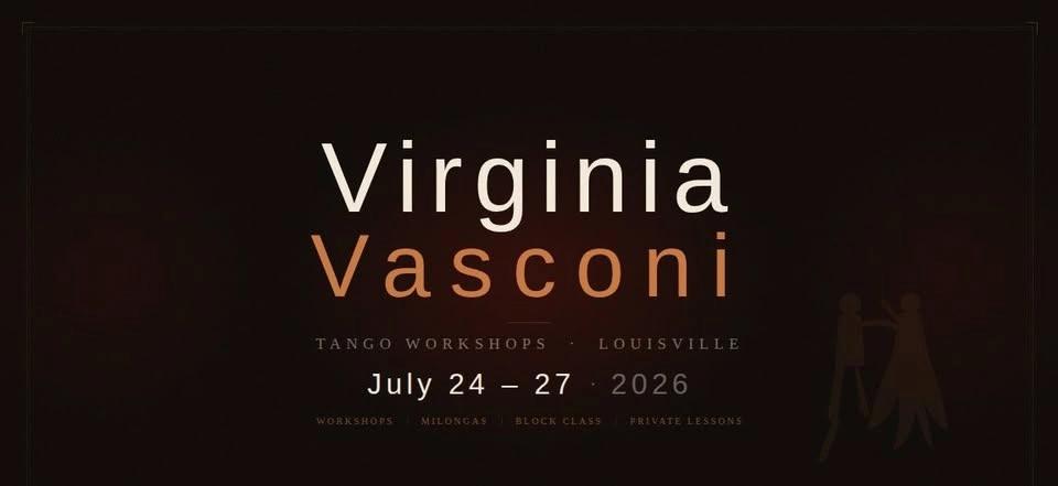 Tango Workshops w/ Virginia Vasconi