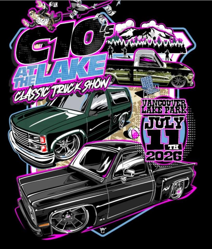 C10s At The Lake Classic Truck Show