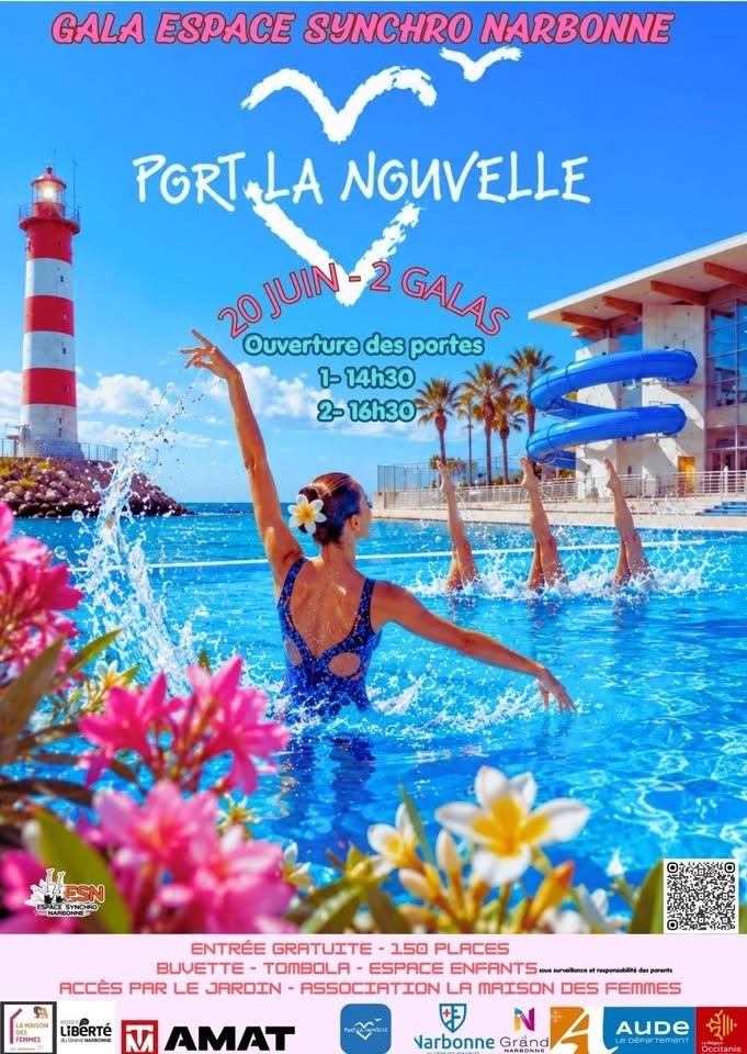 GALA DE NATATION ARTISTIQUE - ESPACE SYNCHRO NARBONNE