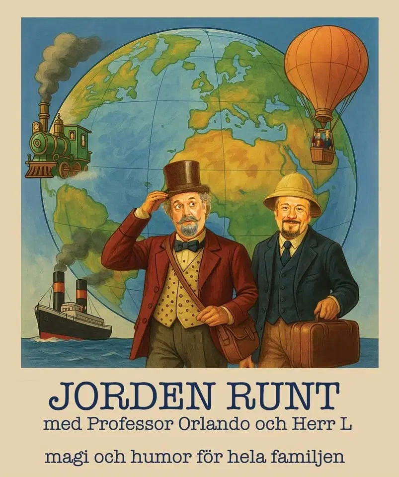 Jorden Runt - magi och humor för hela familjen