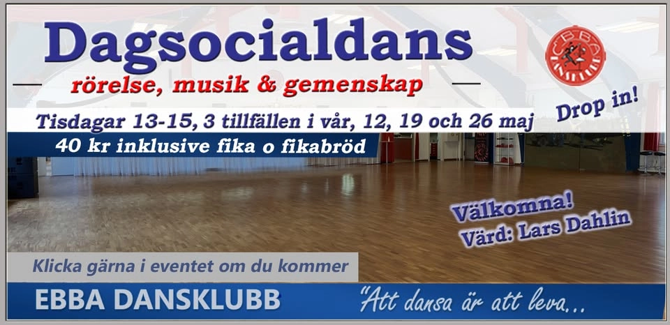 Dagsocialdans – rörelse, musik & gemenskap