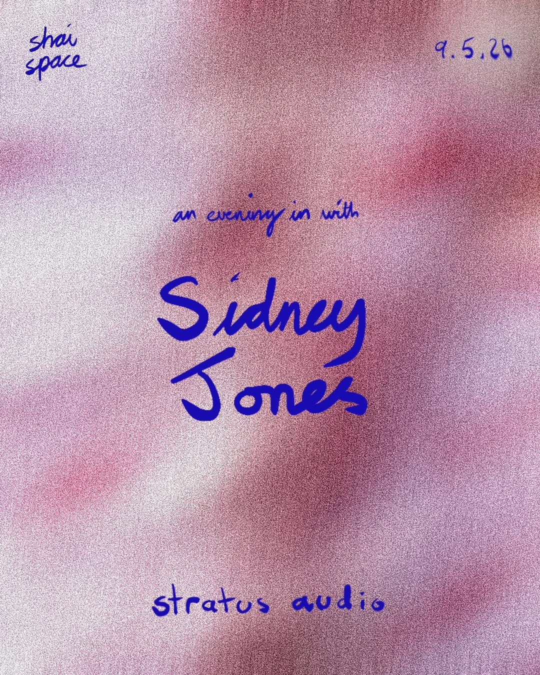 stratus audio: an evening in with sidney jones
