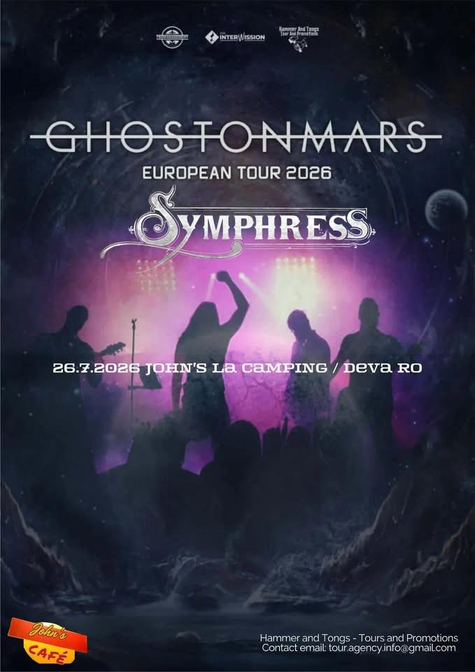 Ghost On Mars (Italia) + Symphress live in Deva at John's