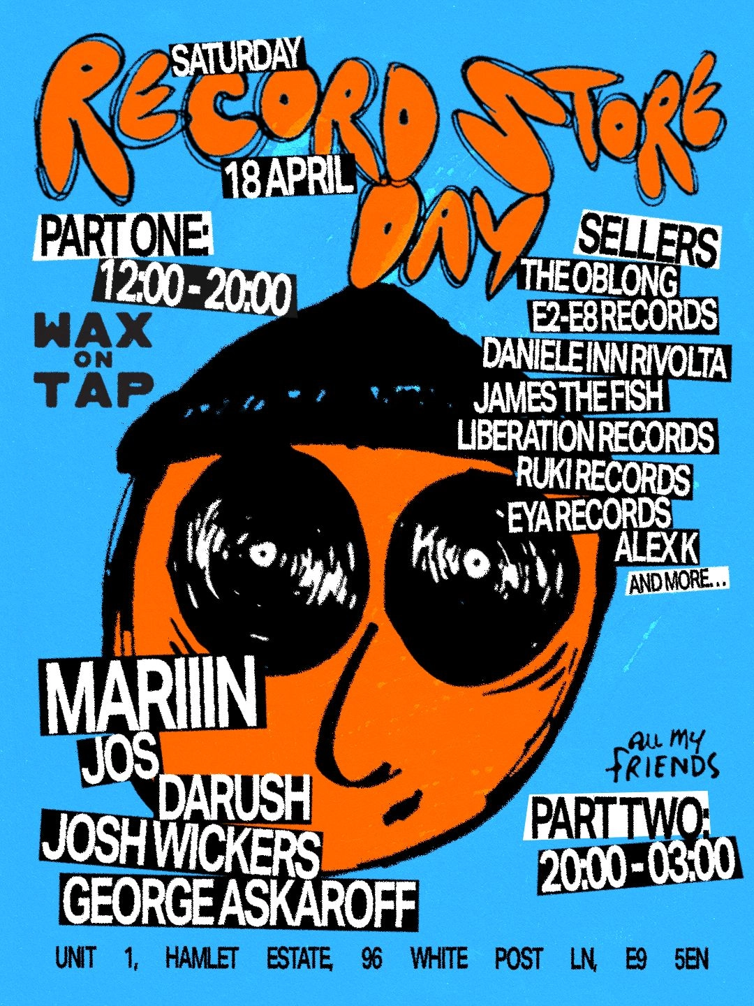 Wax On Tap x All My Friends | Record Store Day