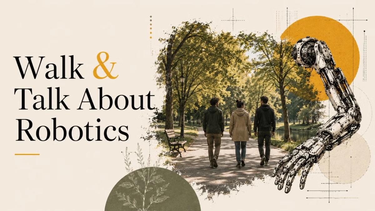 Physical AI & Robotics #3 | Walk & Talk at Englischer Garten