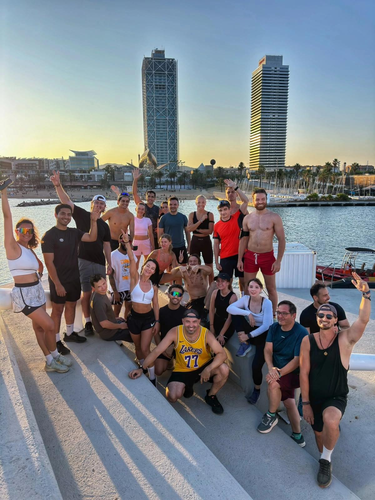 NOMAD RUN ★ 6KM with BCN Entrepreneurs & Digital Nomads feat. La Fabrica &Co ROOFTOP