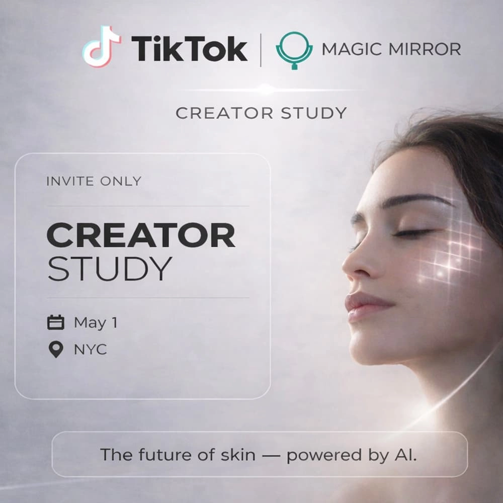 TikTok x Magic Mirror Creator Study
