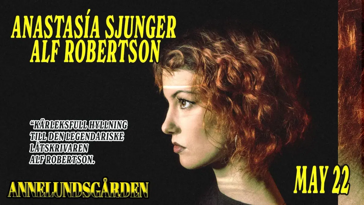 Anastasía sjunger Alf Robertson | Annelundsgården