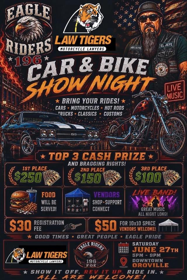 Eagle Riders 196 1st Annual Car and Bike Show