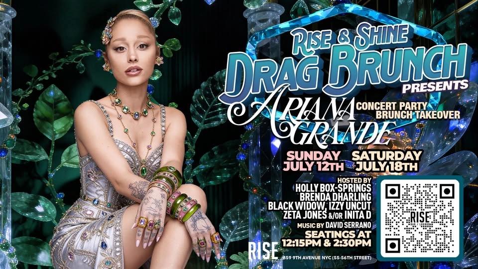 Ariana Grade Drag Brunch Takeover at Rise
