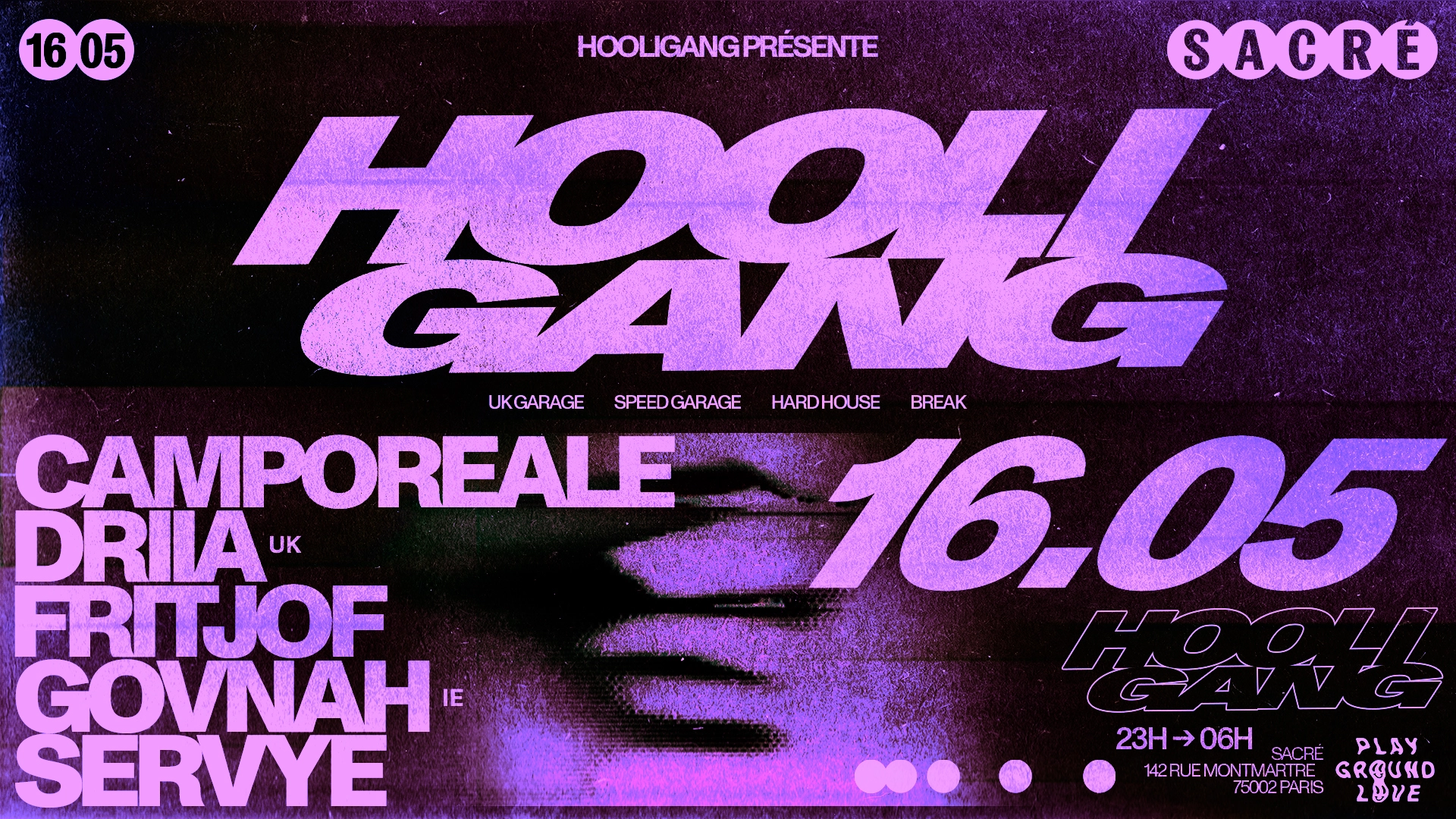 Hooligang présente: Camporeale,DRIIA,Fritjof,Govnah,Servye