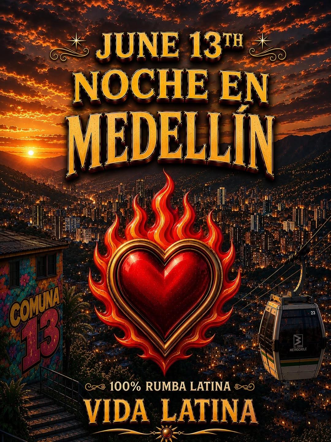 Noche en Medellín