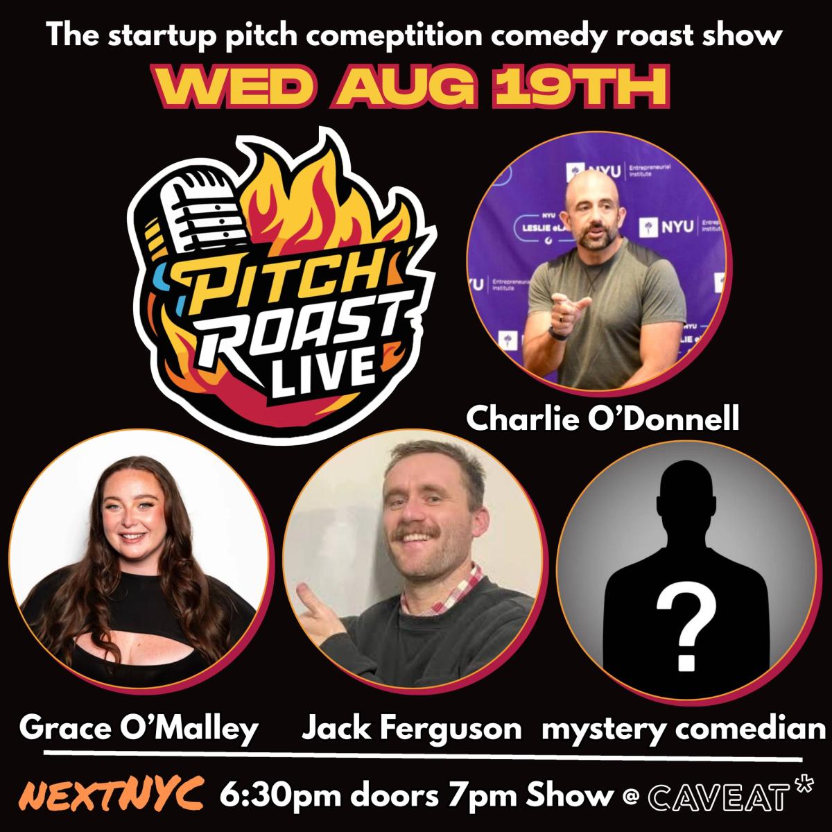 Pitch Roast Live - August