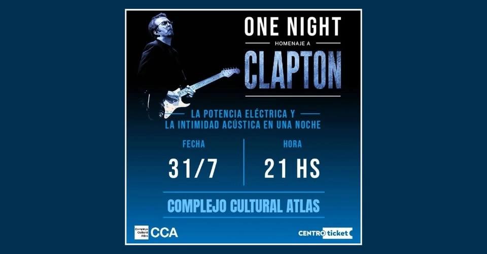 One Night, Homenaje a Eric Clapton
