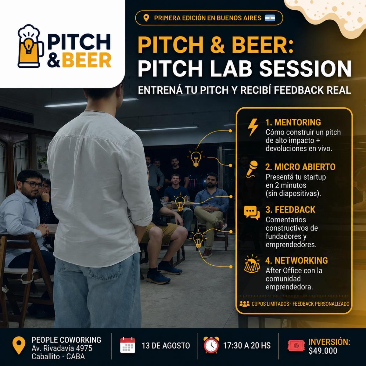 Pitch and Beer - Pitch Lab Session