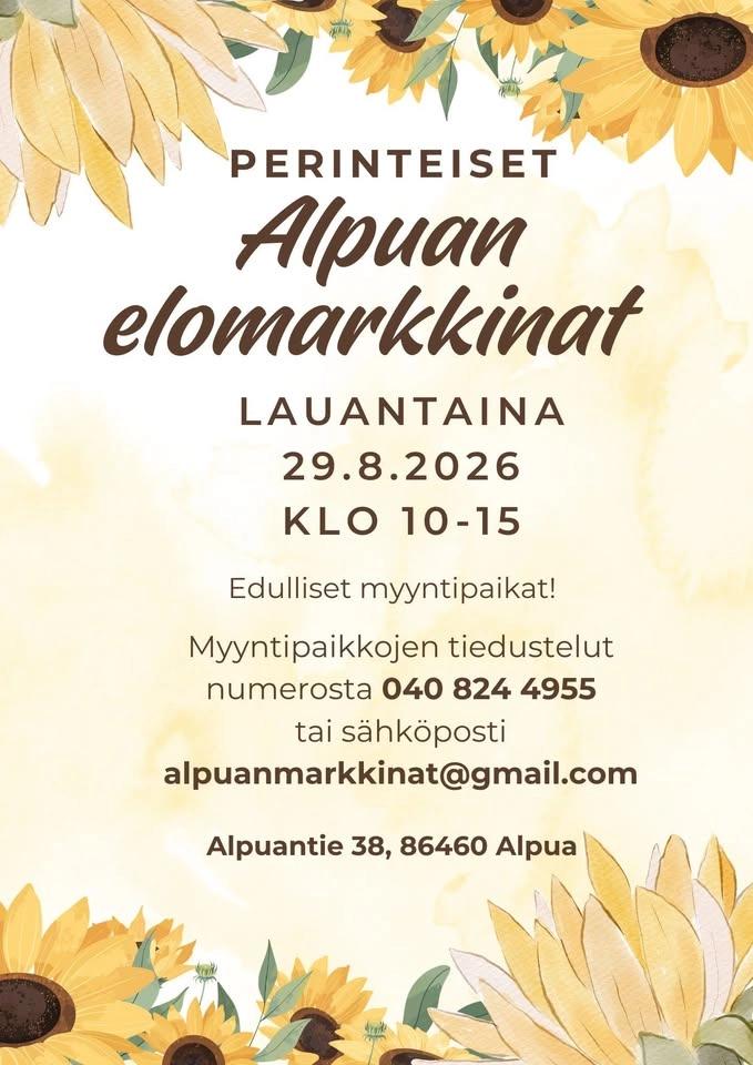 Alpuan elomarkkinat 2026