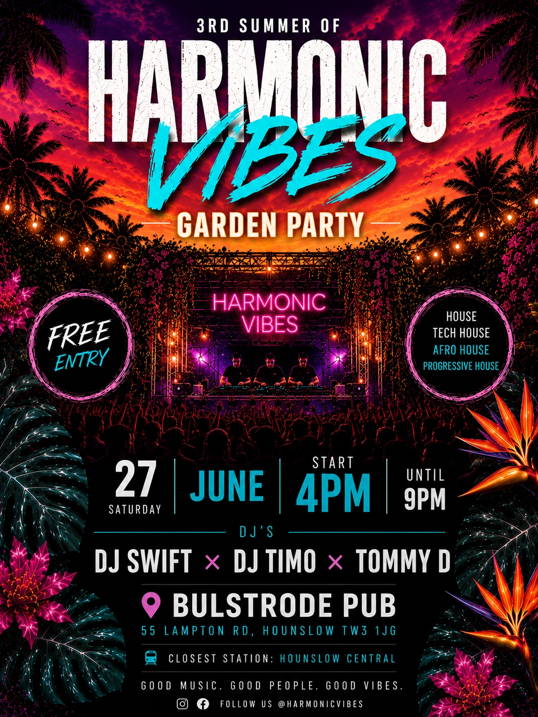 Harmonic Vibes - Day Garden Party