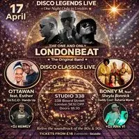 80s & 90s Disco Legends LIVE. Boney M, Londonbeat & Ottawan
