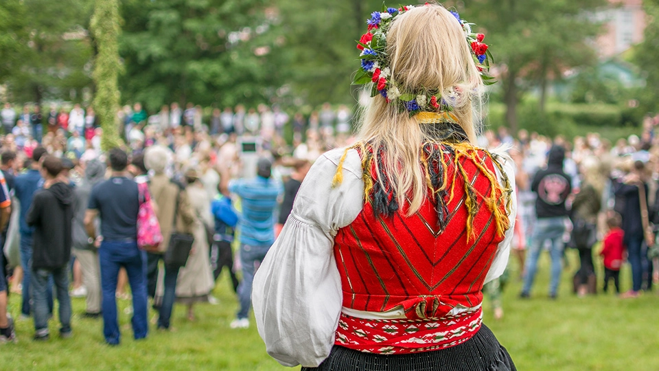 Midsommar på Ekbacken