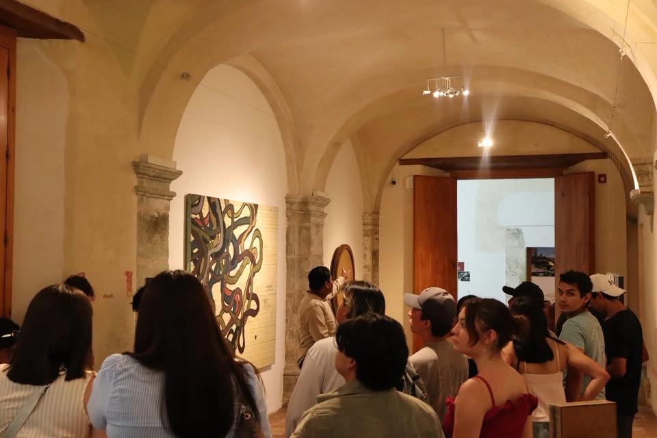 Conversatorio de arte - Mauricio Cervantes y Efraín Velasco Sosa.