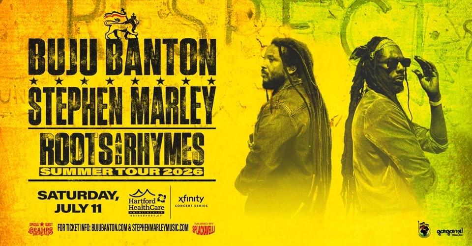 Buju Banton & Stephen Marley Live in Bridgeport, CT | 7/11/26 | Roots And Rhymes Tour