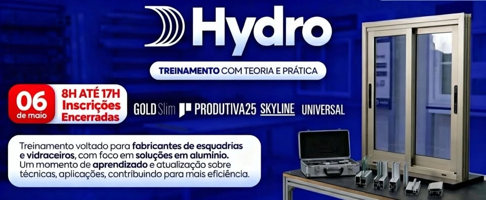 CADASTRO DE RESERVA - Evento HYDRO na Metal Alumínio