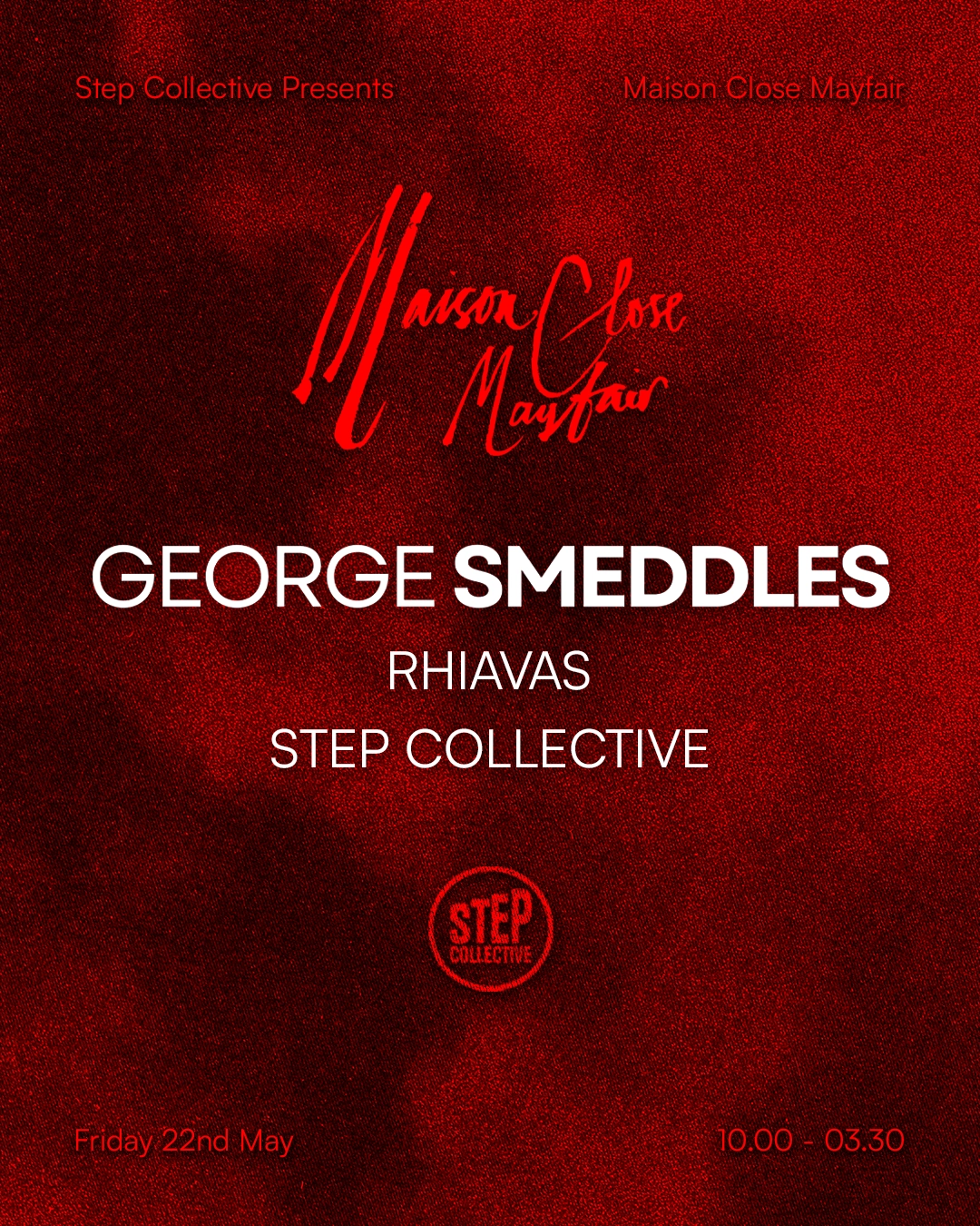 Step Collective presents: George Smeddles