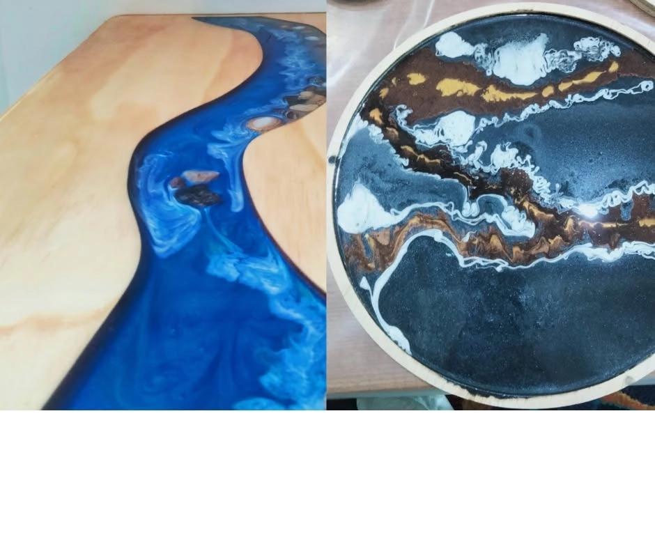 BOMADERRY/NOWRA NSW-NEW RESIN RIVER&SERVING BOARD WORKSHOP/CLASSES