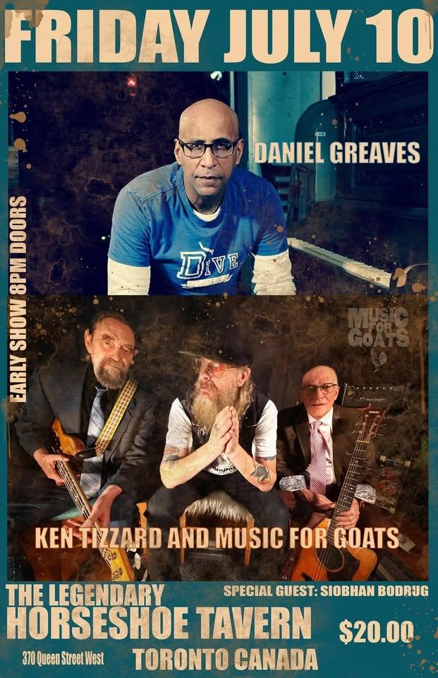 Daniel Greaves - Ken Tizzzard and Music For Goats - Siobhan Bodrug